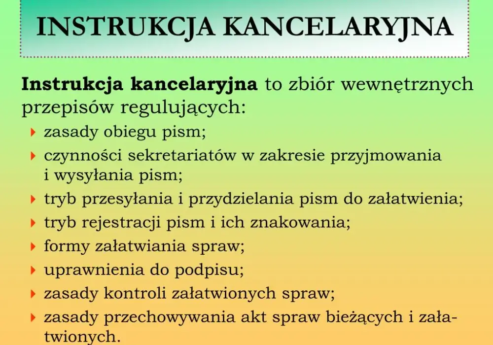 Co to jest instrukcja? Definicja, rodzaje i zastosowanie