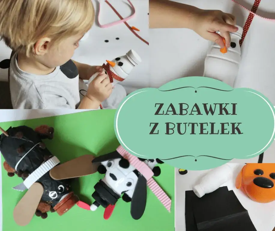Zdjęcie Kreatywny dinozaur z butelek: Magiczny świat recyklingu dla dzieci