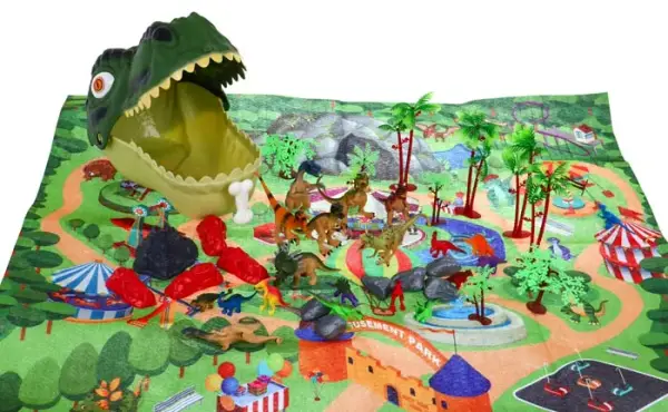 Kreatywny dinozaur z butelek: Magiczny świat recyklingu dla dzieci